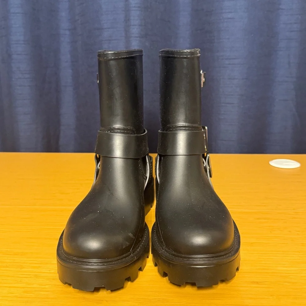 Jeffrey Campbell Controller Black Matte Boots